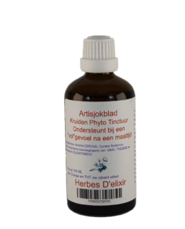 Artisjokblad tinctuur - 100 ml - Herbes D'elixir