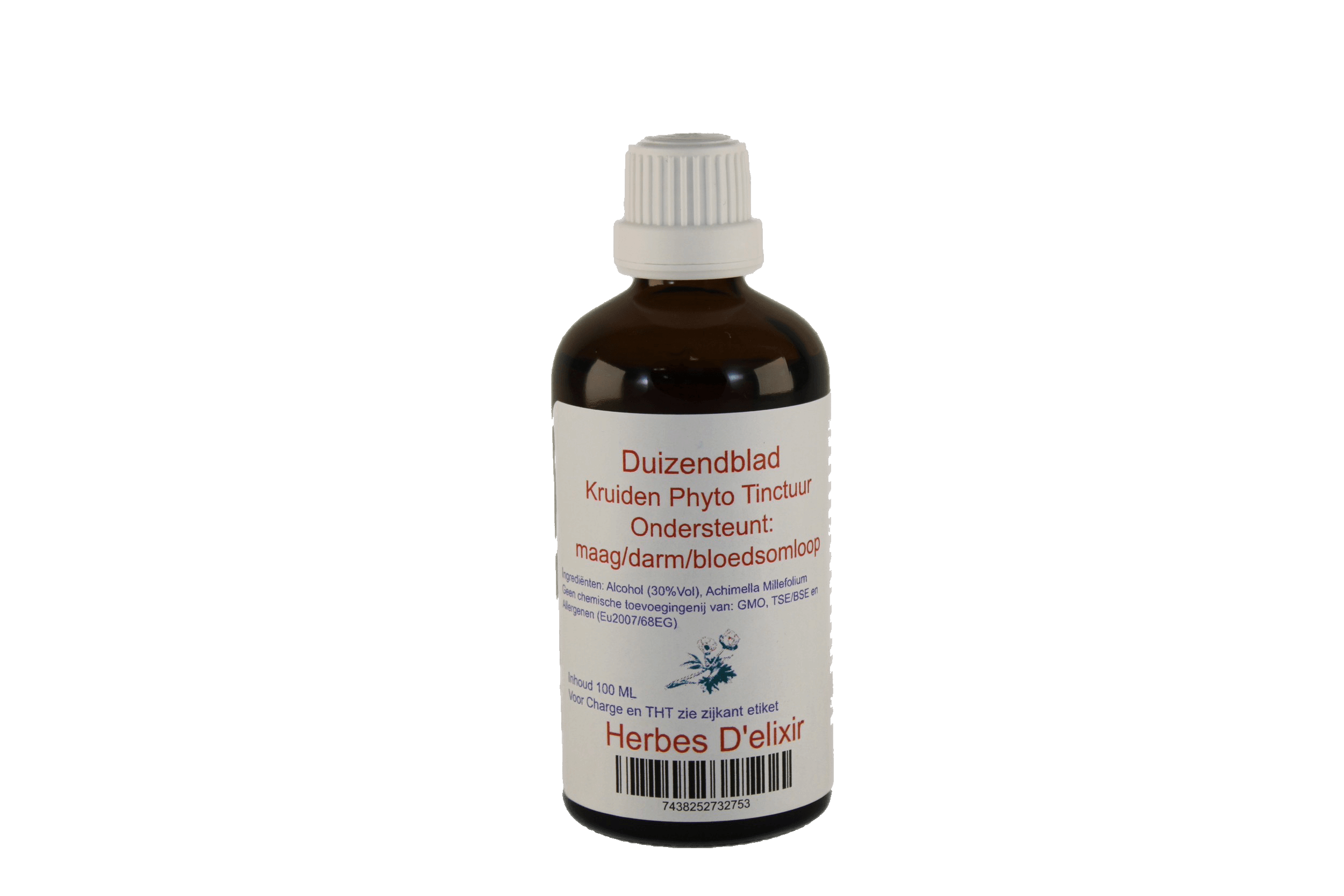 Duizendblad tinctuur - 100 ml - Herbes D'elixir