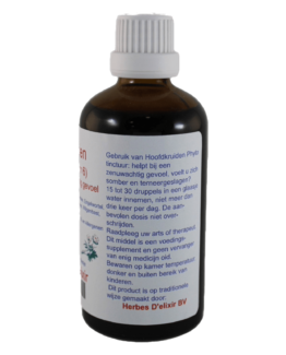 Hoofdkruiden tinctuur - 100 ml - Herbes D'elixir