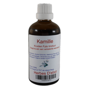 Kamille tinctuur - 100 ml - Herbes D'elixir
