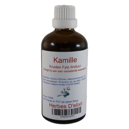 Kamille tinctuur - 100 ml - Herbes D'elixir