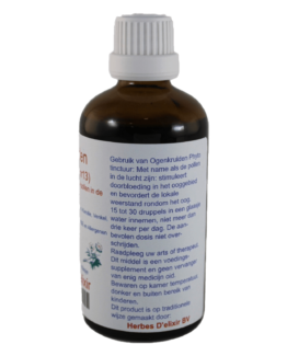 Ogen kruiden tinctuur - 100 ml - Herbes D'elixir