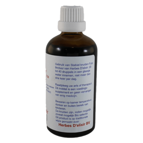 Stabiel kruiden tinctuur - 100 ml - Herbes D'elixir