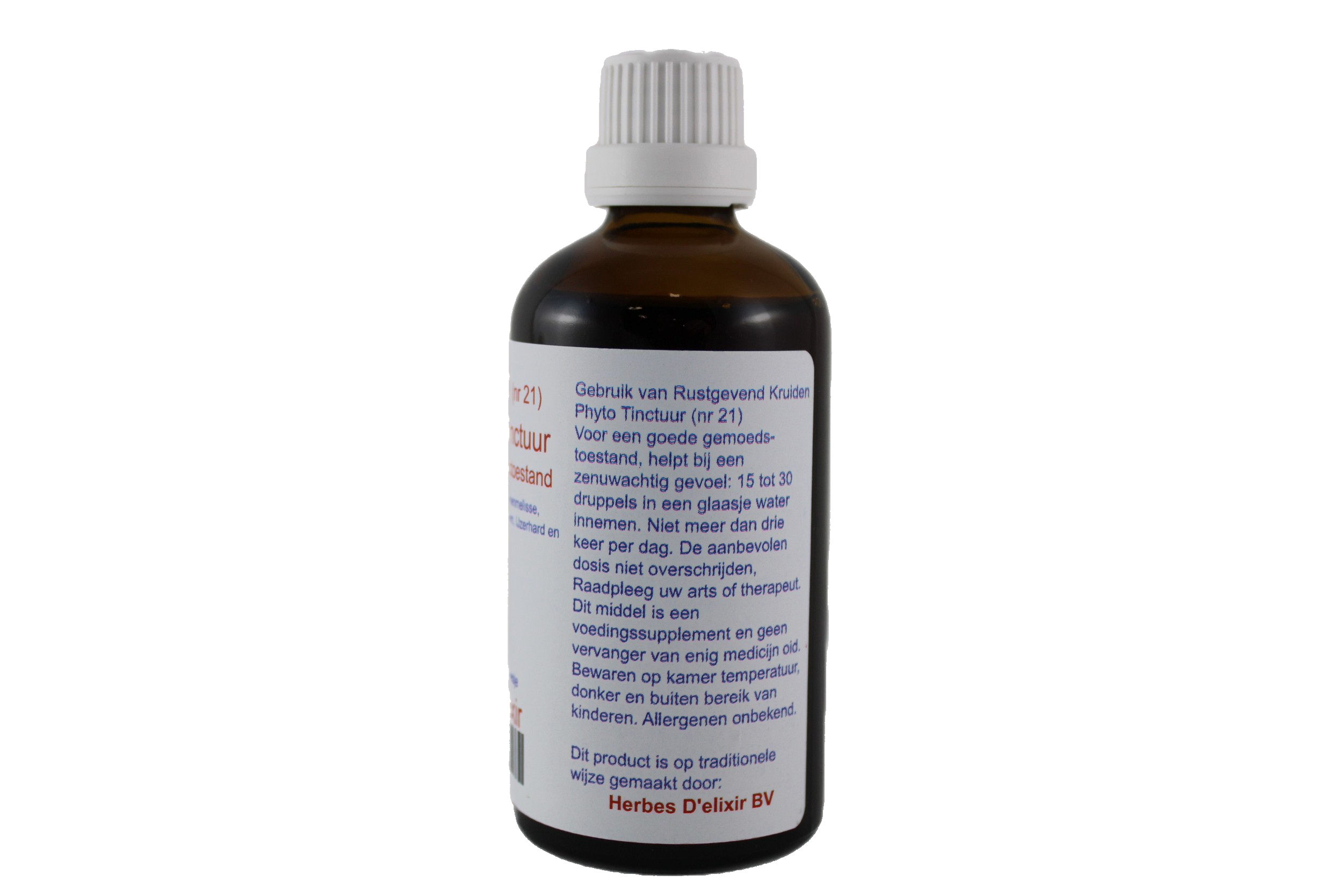 Rustgevend tinctuur - 100 ml - Herbes D'elixir
